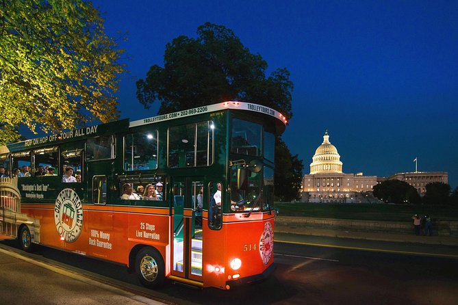 Washington DC Monuments by Moonlight Tour by Trolley - Weather Considerations and Rescheduling