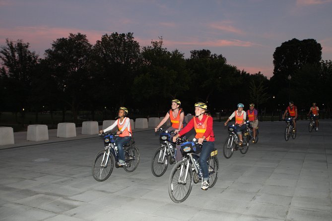 Washington DC Sites at Night Bike Tour - Booking Information