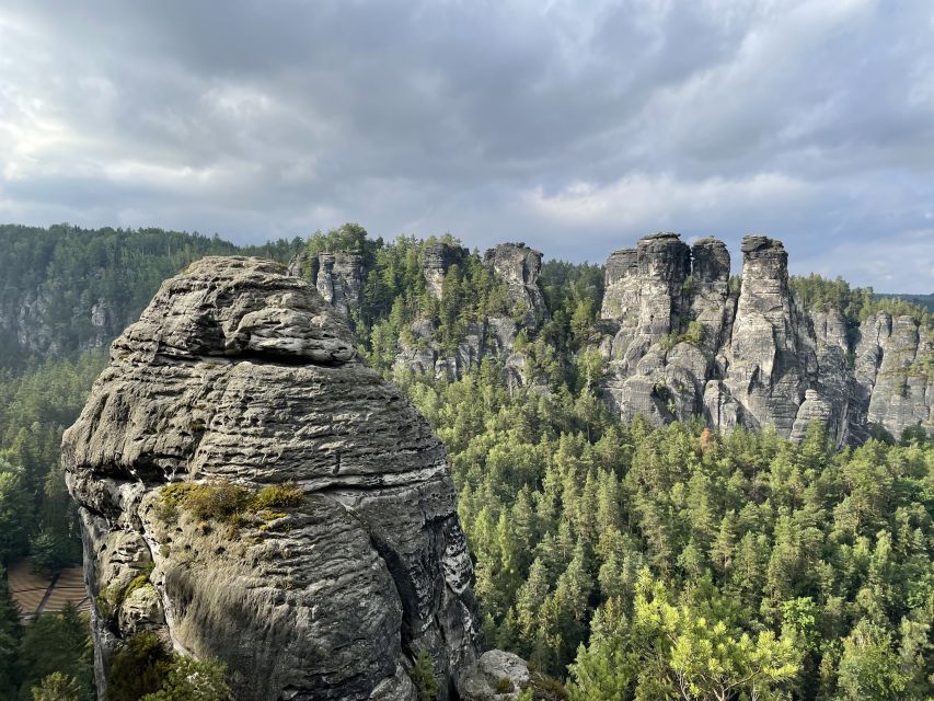 Wrocław: Königstein Fortress and Bastei Bridge Day Trip - Transport and Meeting Point