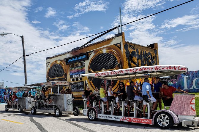 Wynwood Party Bike Bar Crawl - Book Your Wynwood Adventure Today