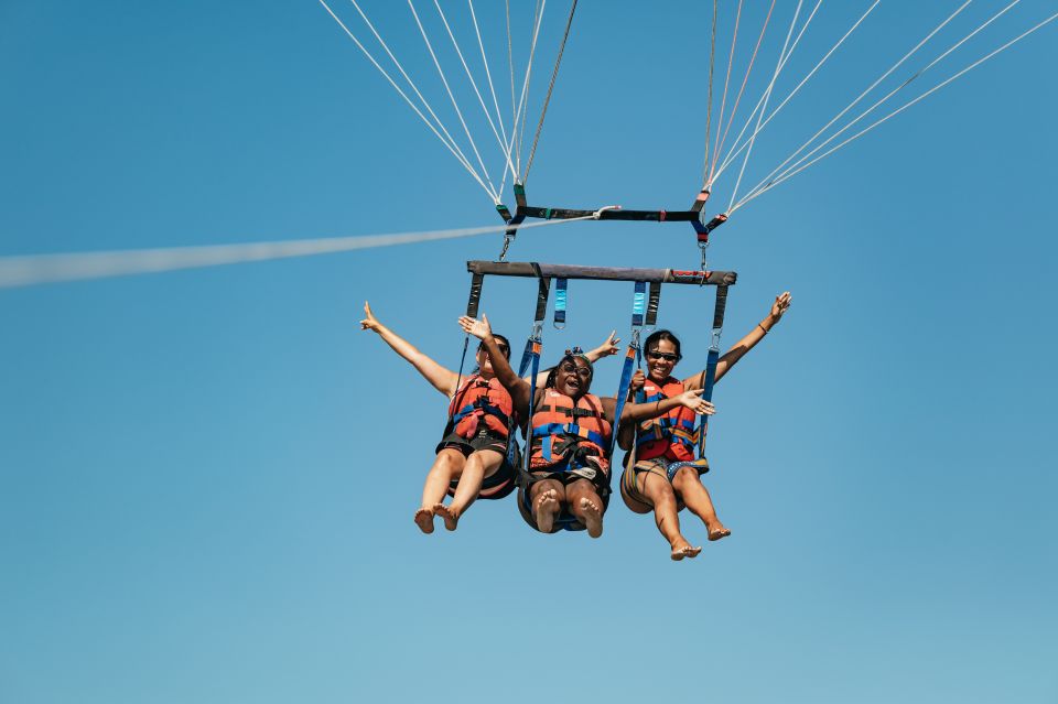Albufeira: Parasailing Boat Trip - Common questions