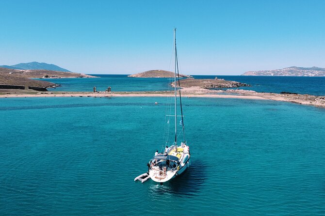 All Incl. Mykonos: Delos & Rhenia Beach up to 12 Pax-Free Trans - Cancellation Policy