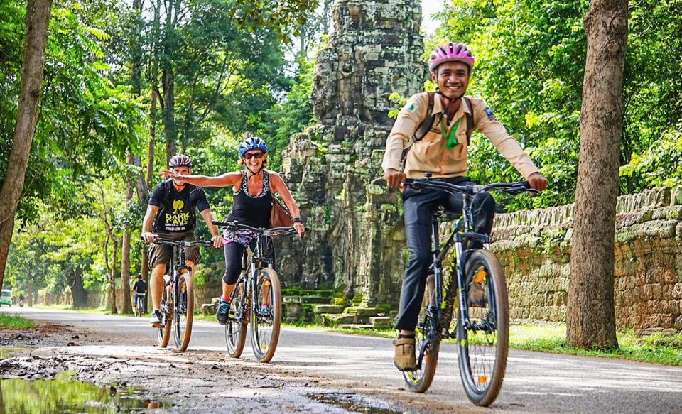 Angkor Bike Tour & Gondola Sunset Boat W/ Drinks & Snack - Safety Guidelines