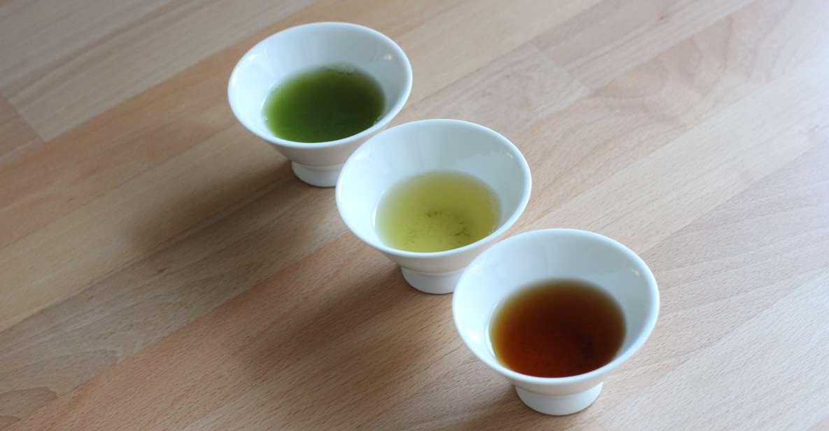 Authentic Japanese Tea Tasting: Sencha, Matcha and Gyokuro - Common questions