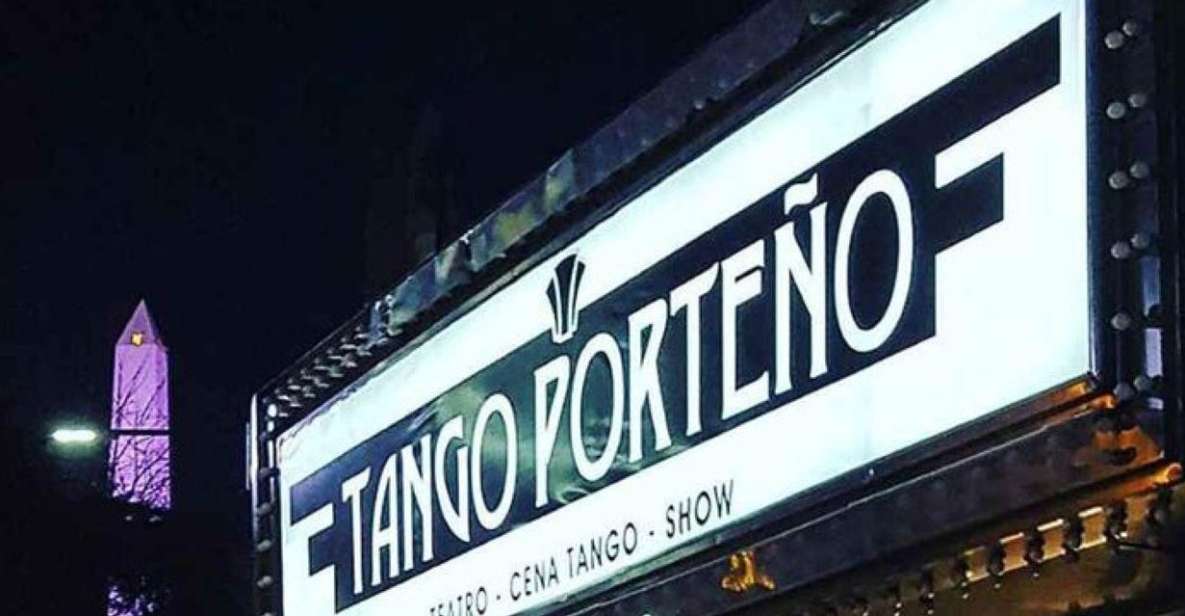 Buenos Aires: Tango Porteño Show Ticket With Dinner Option - Last Words