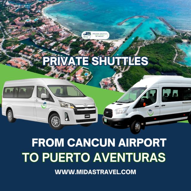 Cancún Round-Trip or One-Way Transfer to Puerto Aventuras - Bilingual Driver Service