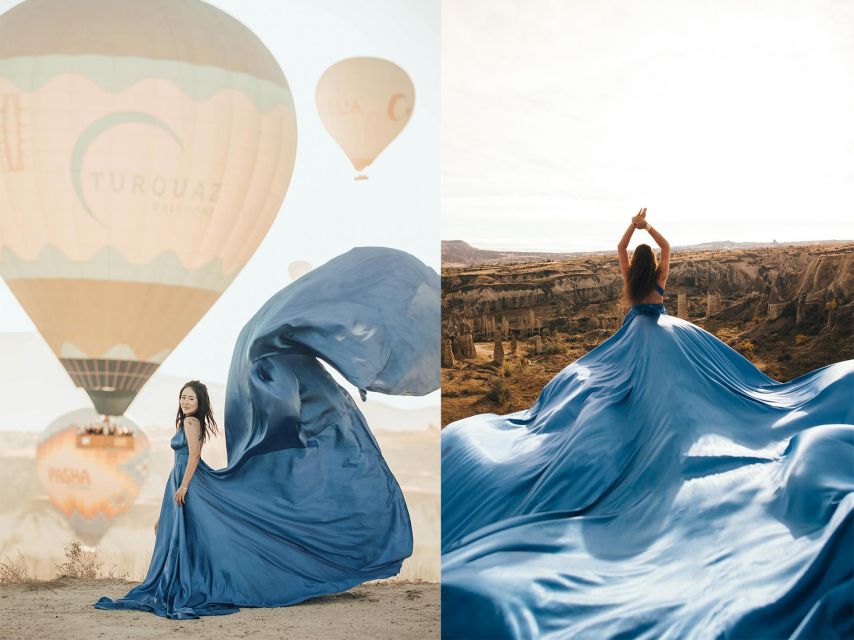 Cappadocia: Photo Shooting With Flying Dresses - Directions