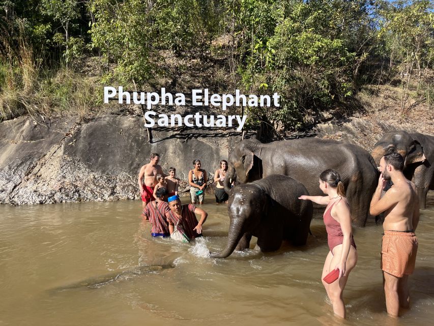 Chiang Mai: Waterfall, Elephant Sanctuary, and Rafting Tour - Tour Activities and Location