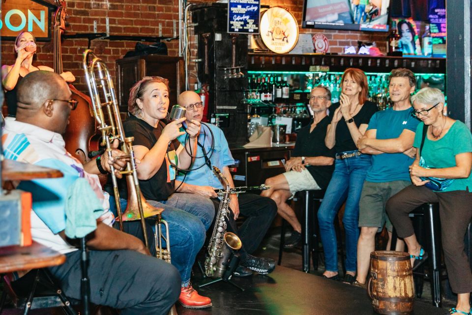 Evening in New Orleans: Live Jazz Music Discovery Tour - Booking Details