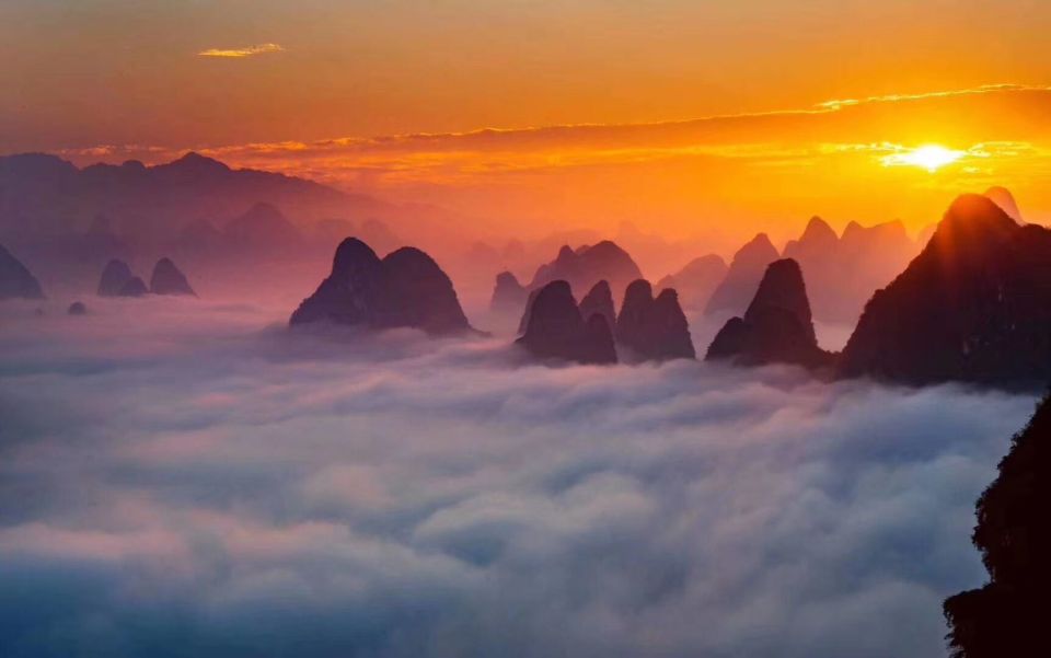 Full/Half-Day Yangshuo Xianggong Hill Sunrise Private Tour - Enjoying Sunrise With Private Guide