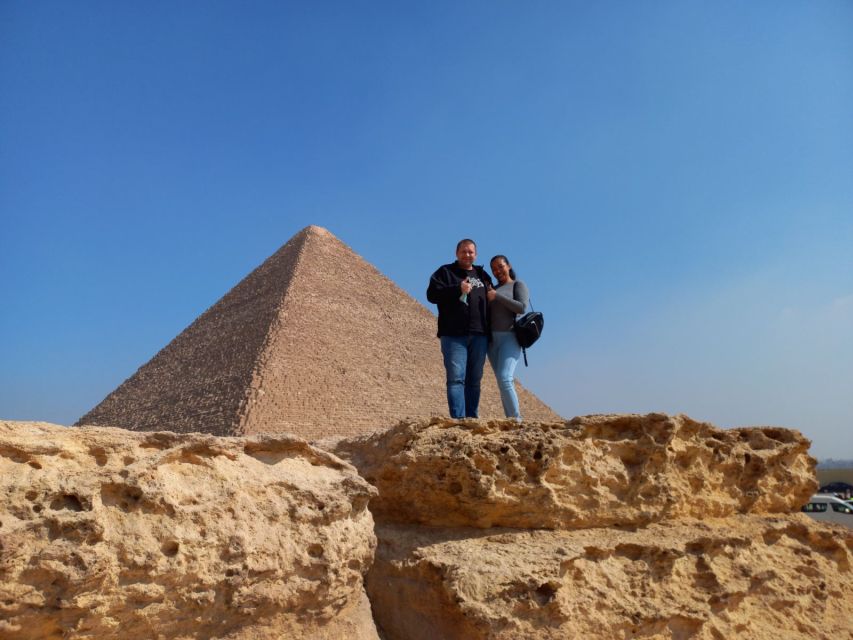 Giza or Cairo: Pyramids Sphinx Egyptian Museum Private Tour - Common questions