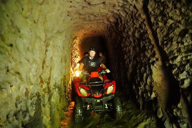Jungle ATV Quad Bike Through Gorilla Face Cave - ATV Adventure Experience