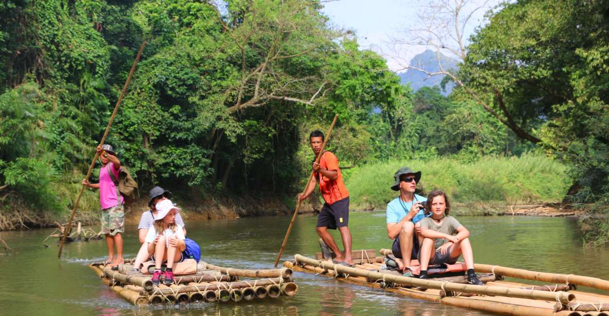 Khao Lak: Khao Sok Bamboo Rafting and Elephant Bathing Trip - Tour Inclusions