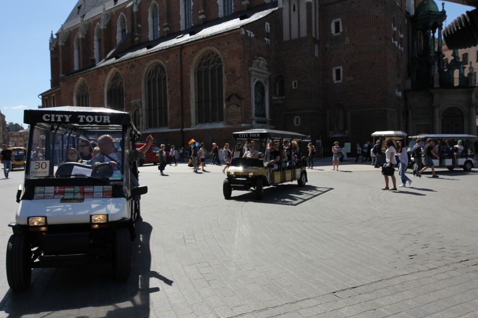 Krakow: Full Tour Regular 1.5h Guided City Tour by E-Cart - Historical Sights and Landmarks
