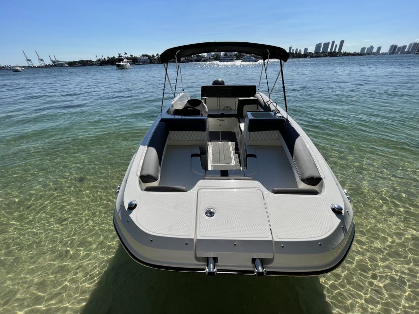 Miami Beach: Private Boat Tour Rental Charter - Additional Information and Amenities