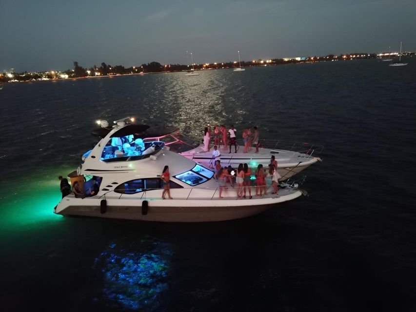 Miami: Nightlife & Party in Biscayne Bay With Champagne - Common questions