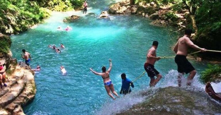 Montego Bay: Blue Hole, Dunn’s River, and Reggae Hill Tour