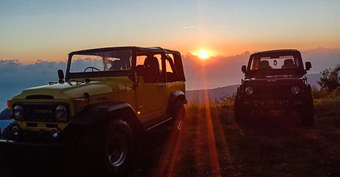 Mount Batur: Sunrise Jeep Tour & Natural Hot Spring - Hotel Transfers and Charges