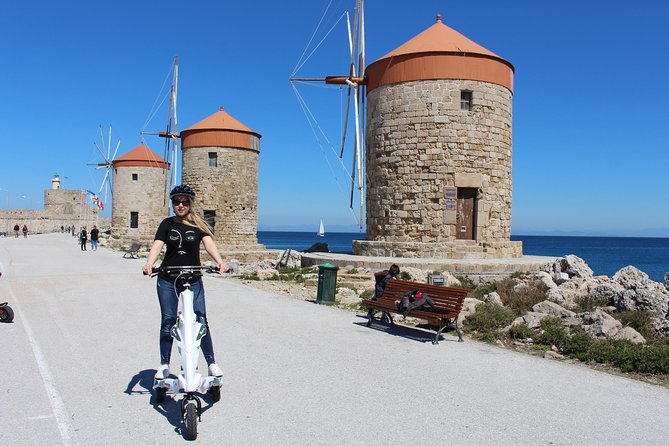 New and Old Rhodes Tour by Trikke Electric Scooter - Tour Itinerary