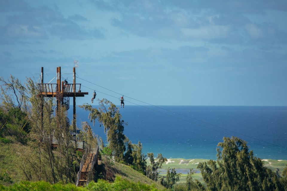 Oahu: North Shore Zip Line Adventure With Farm Tour - Common questions