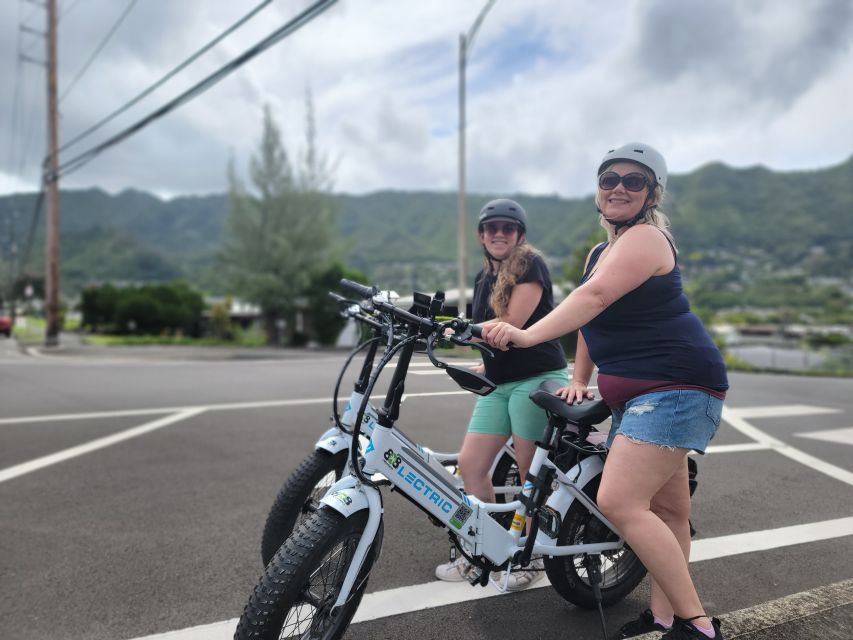 Oahu: Waikiki E-Bike Ride and Manoa Falls Hike - Optional Food Stops