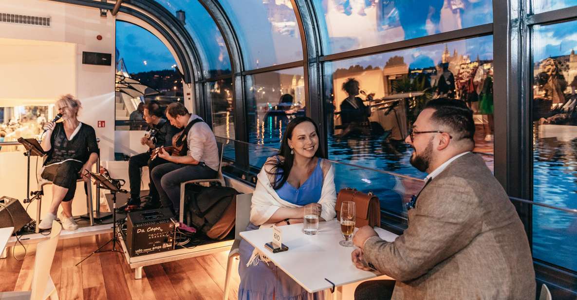 Prague: Sightseeing Dinner Cruise on Open-Top Glass Boat - Last Words