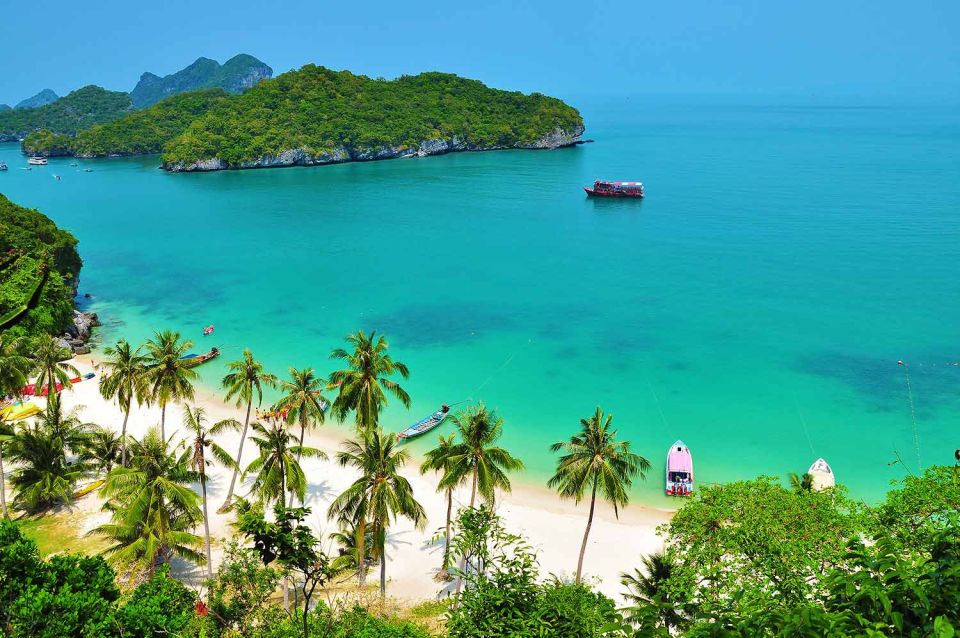 Samui: Angthong Marine Park Boat Tour W/ Transfer and Meals - Pickup and Transportation Information