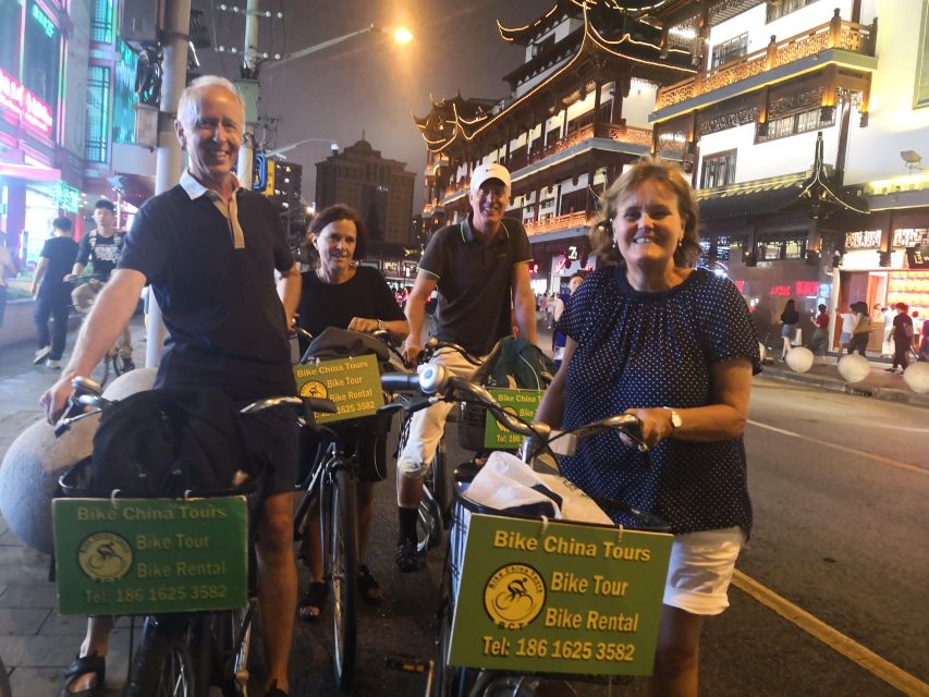 Shanghai: 4-Hour Nightlife Adventure & Tasting Bike Tour - Former French Concession & Jingan Area