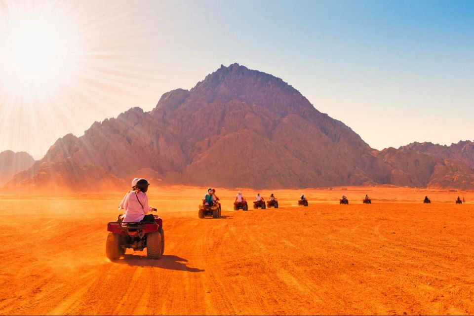 Sharm El-Sheikh: Parasailing, Camel Ride, Dive & Quad Bike - Common questions
