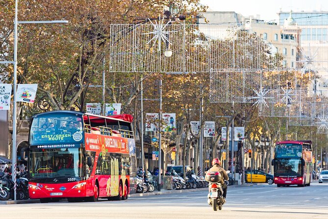 Shore Excursion: Barcelona City Tour Hop-On Hop-Off - West Route Itinerary