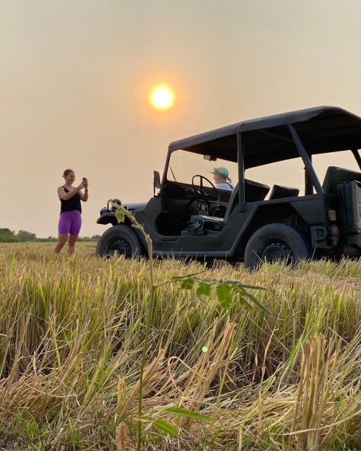 Siem Reap: Guided Countryside Sunset Tour by Jeep - Safety and Regulations