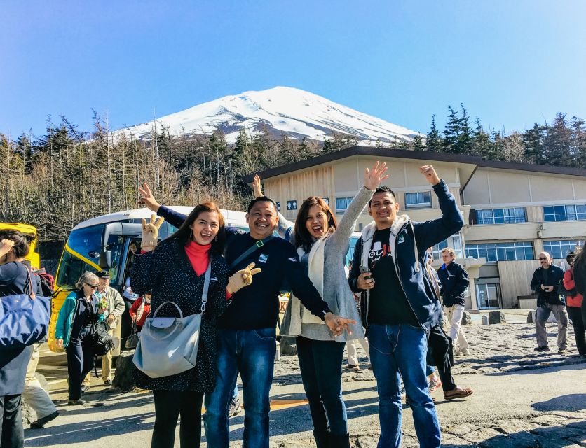 Tokyo: Mt. Fuji, Hakone, Lake Ashi Cruise and Bullet Train - Meeting Point and Return Time