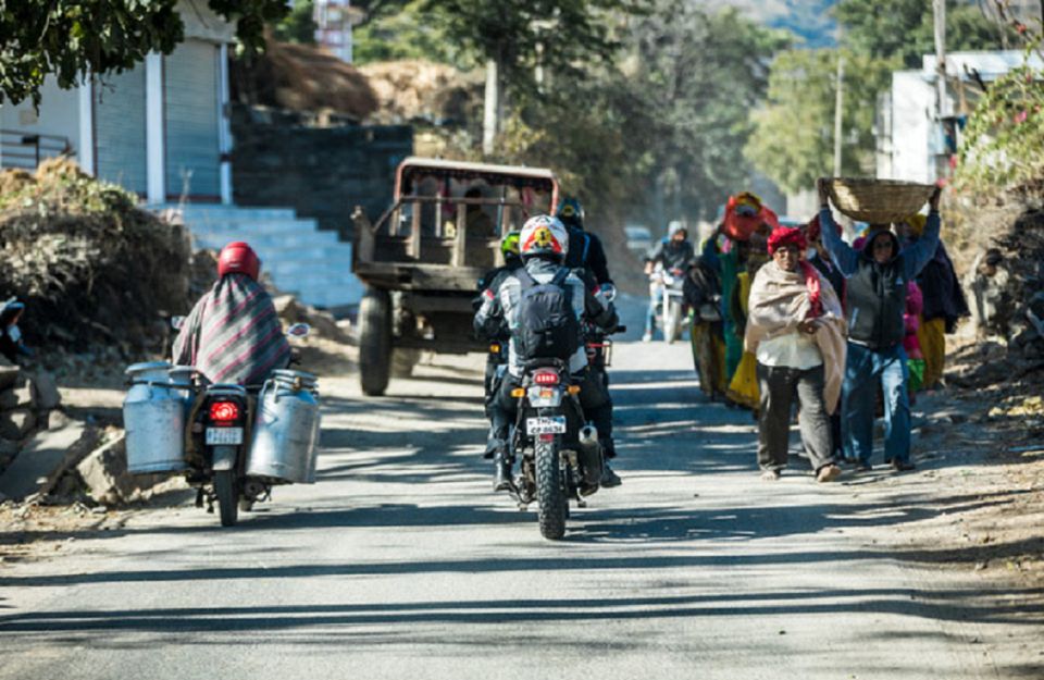 9 Golden Triangle Tour With Jodhpur and Pushkar on Motorbike - Key Points