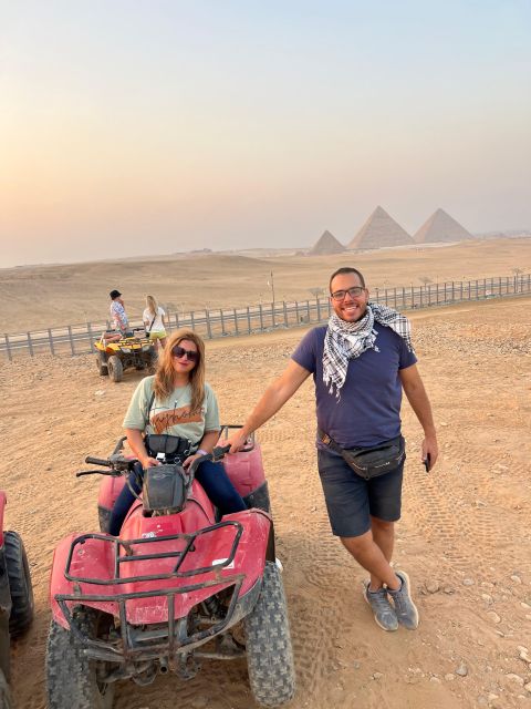 Cairo: Sunset Pyramids Quad Biking Adventure - Common questions