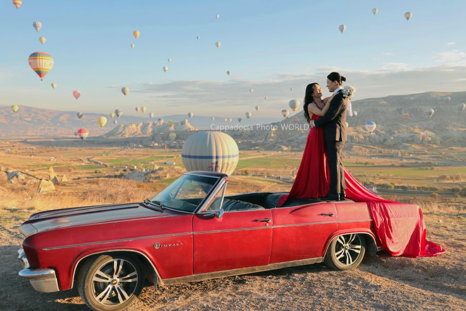 Cappadocia Photo Shoot With Classic Car and Flying Dress - Last Words