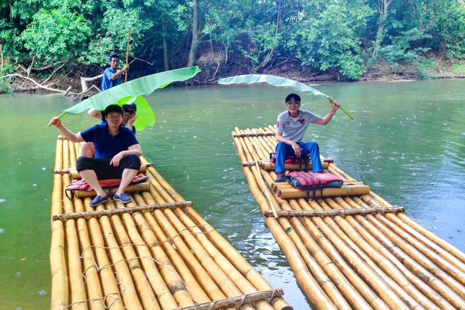 Khao Lak: Khao Sok Bamboo Rafting and Elephant Bathing Trip - Common questions