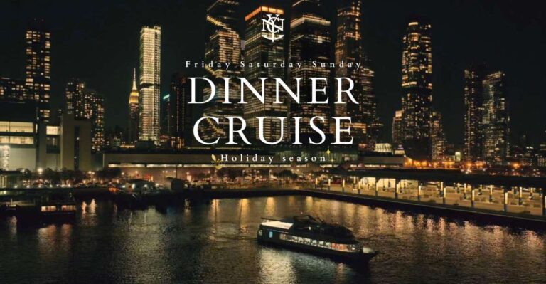 NYC: Gourmet Dinner Cruise With Live Music