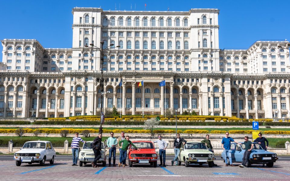 Romanian Vintage Car Driving Tour of Bucharest - 90min - Additional Information and Transportation Details