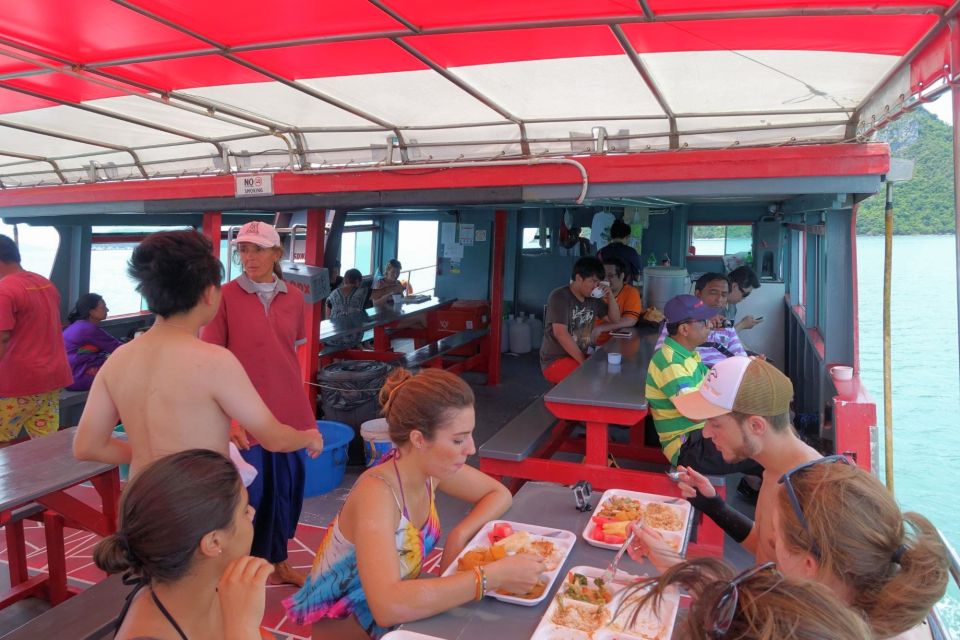 Samui: Angthong Marine Park Boat Tour W/ Transfer and Meals - Common questions