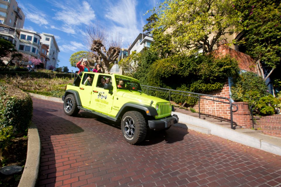 San Francisco: Private City Highlights Tour in a Jeep - Common questions