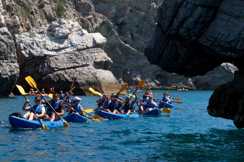 Sesimbra: Arrabida Natural Park & Caves Guided Kayaking Tour - Common questions