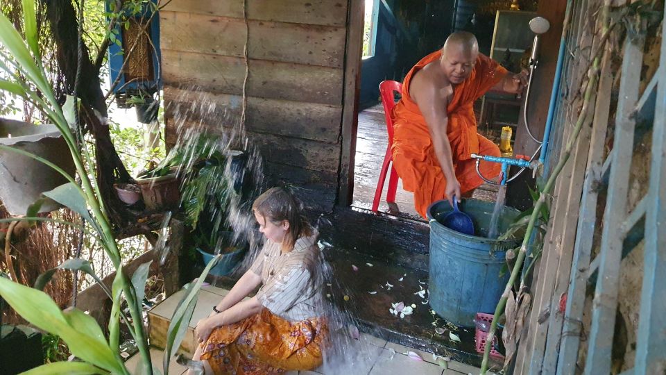 Siem Reap Cambodian Buddhist Water Blessing and Local Market - Last Words