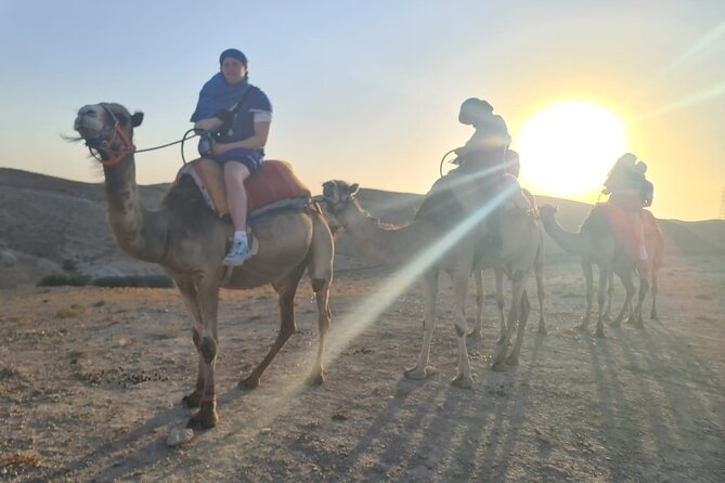 Agafay Desert Sunset Camel Ride Tour From Marrakech - Tour Highlights