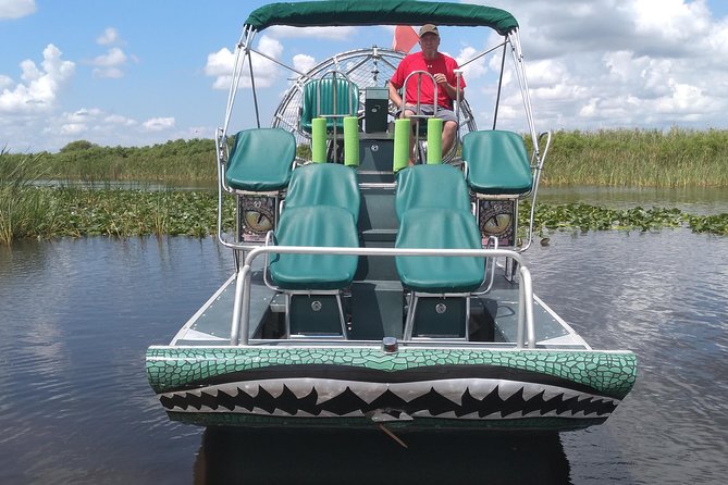 Air Boat Tour of Palm Beach in The Swamp Monster - Key Points