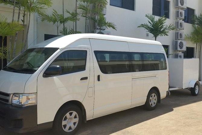 airport transfer to or fm palm cove accommodation for up to 13 people Airport Transfer to or Fm Palm Cove Accommodation for up to 13 People