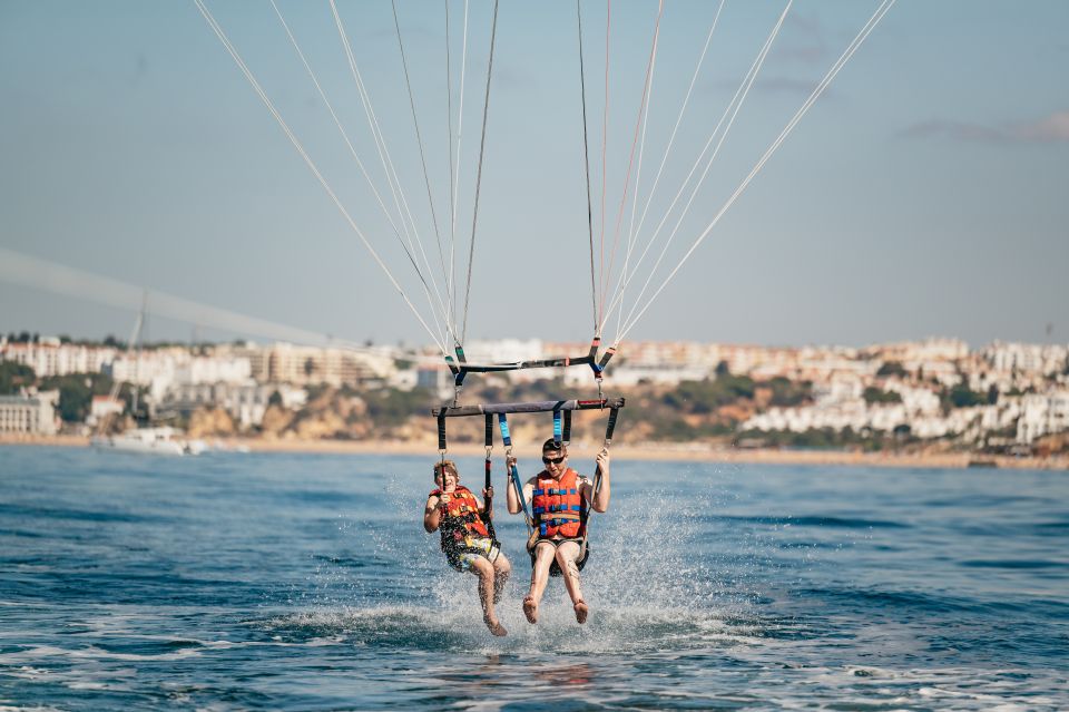 Albufeira: Parasailing Boat Trip - Key Points