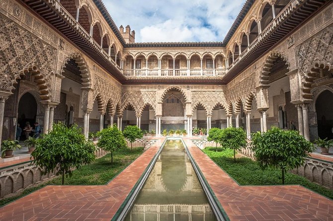 Alcazar of Seville Early Access English Tour With Optional Cathedral & Giralda - Just The Basics