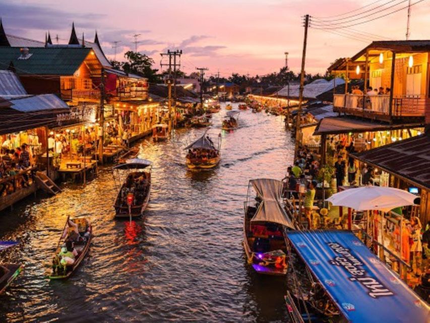 Amphawa Floating Market & Maeklong Railway Market - Key Points