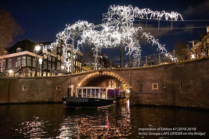 Amsterdam Light Festival Canal Cruise With Unlimited Drinks - Key Points