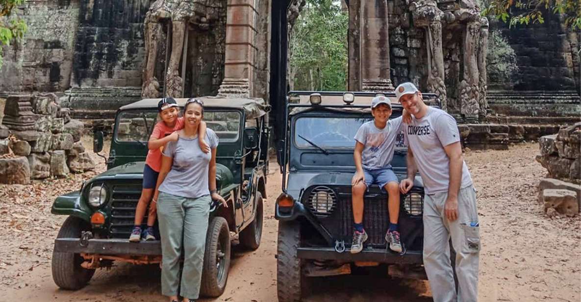Angkor Wat: Guided Jeep Tour Inclusive Lunch at Local House - Key Points